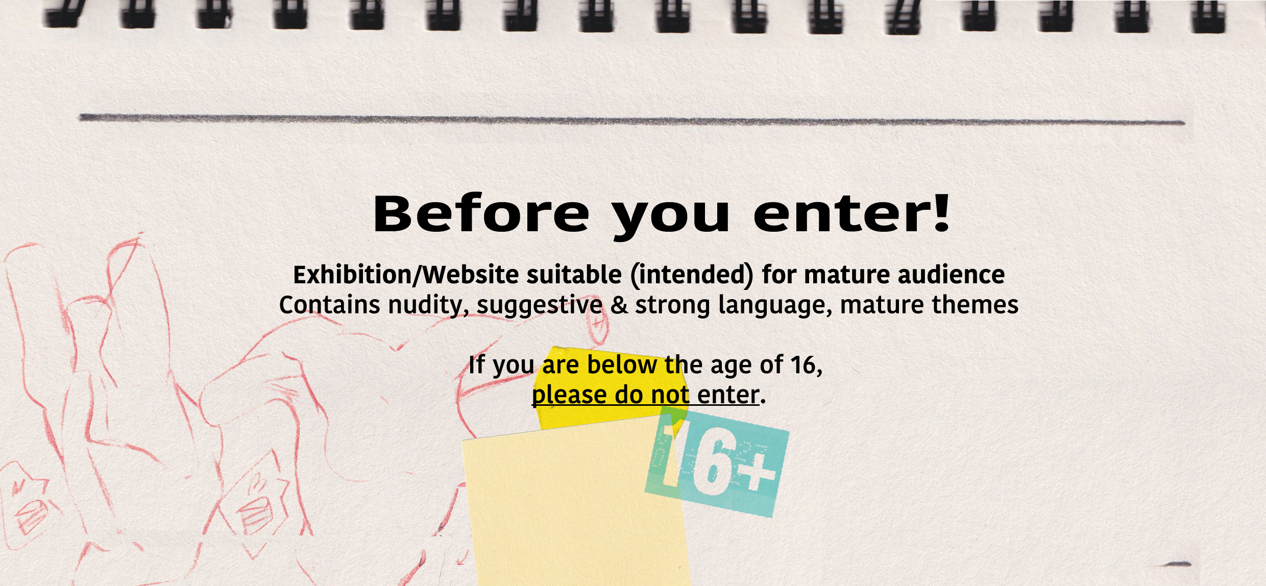 Content Warning — This exhibition contains nudity